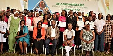 KCCA, UNICEF cash transfers, mentorship program lift over 4,000 girls in Kampala Program