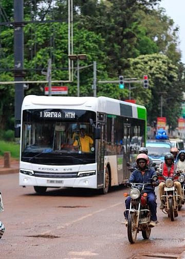 New electric bus service cuts transport costs for Kampala residents