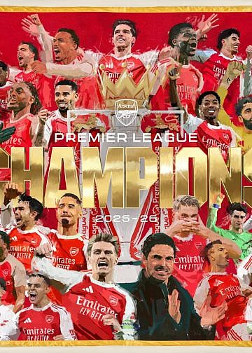 Arsenal break 22-year curse, win Premier League title after Man City slip