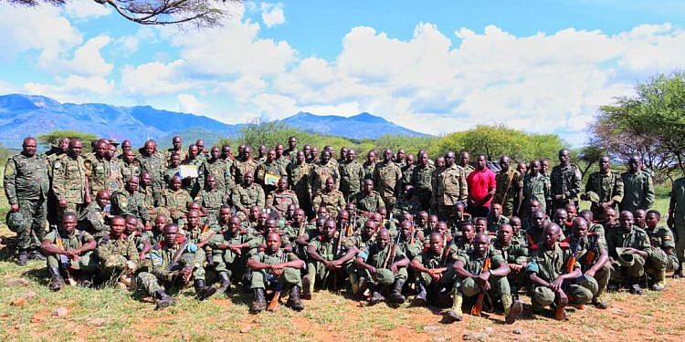 UPDF passes out 106 artillery soldiers after specialised training in Moroto