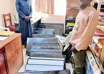 Police recover 40 stolen TVs, arrest two in Masaka operation