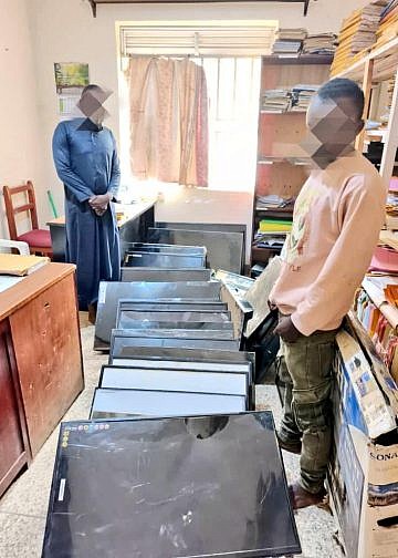 Police recover 40 stolen TVs, arrest two in Masaka operation