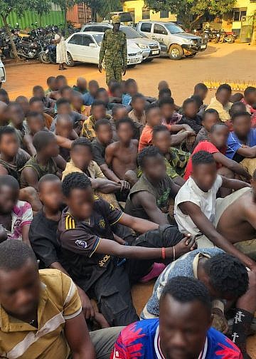 Over 200 arrested in Kampala anti-crime crackdown
