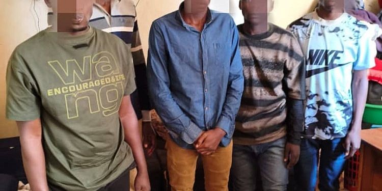 Five arrested as Police foil plan to rob man taking money to bank
