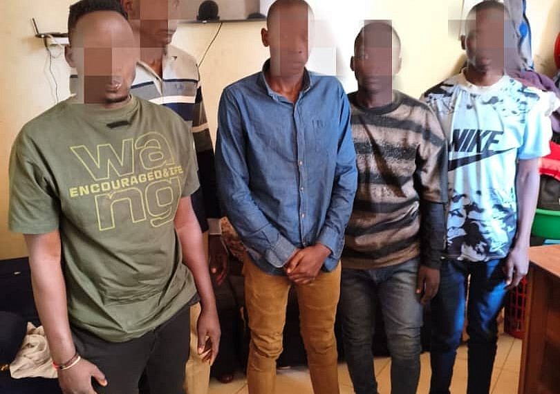 Five arrested as Police foil plan to rob man taking money to bank