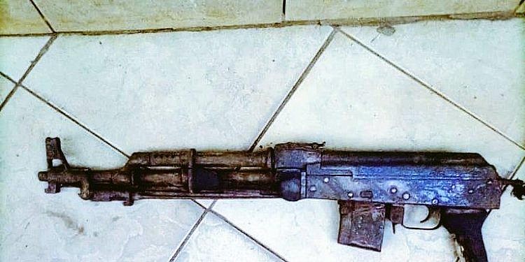 One arrested as police recover gun in Kyengera house