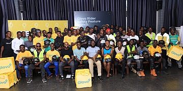 Glovo Uganda launches road safety feature for riders