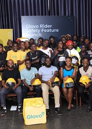 Glovo Uganda launches road safety feature for riders