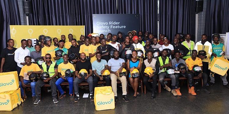 Glovo Uganda launches road safety feature for riders