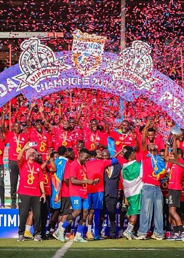 Plascon joins Vipers title celebrations after successful UPL season