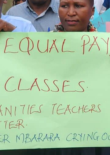 Here is the new structure for arts teachers after pay rise effective in July 