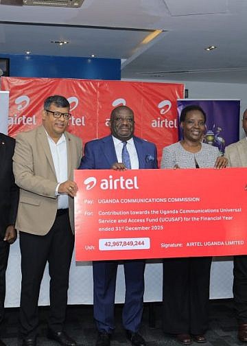 Airtel pays shs42.9bn levy to boost Uganda’s digital economy