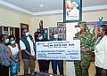 Gen Muhoozi channels shs100m fron birthday run to Child Cancer Foundation
