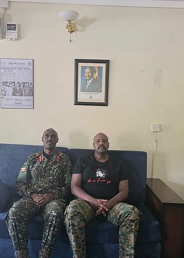 Gen Muhoozi releases Maj Gen Don Nabasa after two months in detention