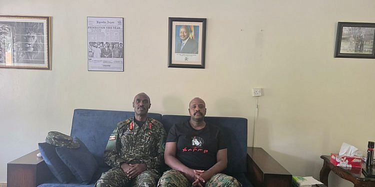 Gen Muhoozi releases Maj Gen Don Nabasa after two months in detention