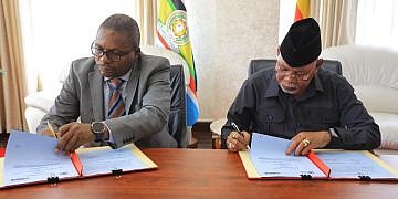 Uganda signs host country agreement with Biosciences organisation boost agricultural export