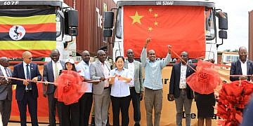 Tumwebaze flags off Uganda’s first canned pineapples exports to China