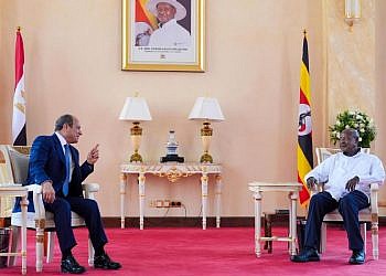 Museveni, Egypt’s El-Sisi discuss trade, energy, fish farming