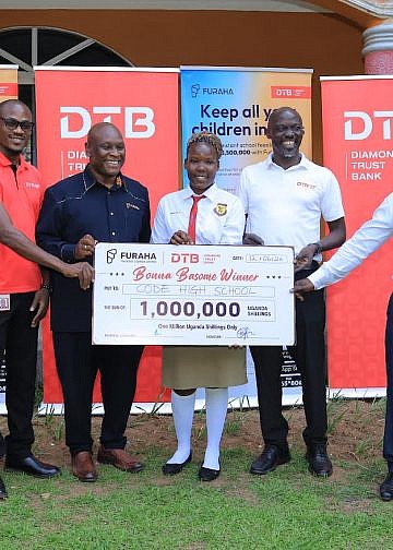 S.6 student wins schools fees worth shs1million in DTB’s Bona Basome campaign