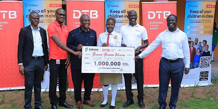 S.6 student wins schools fees worth shs1million in DTB’s Bona Basome campaign