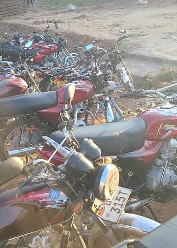 13 arrested, 44 stolen boda bodas recovered in Police crackdown in Nabbingo
