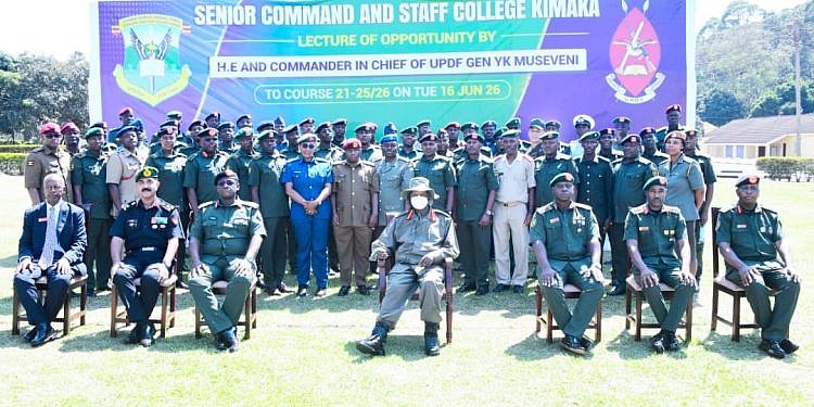 Museveni tells army officers Africa’s future depends on integration, strategic thinking