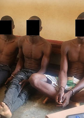 Three nabbed for vandalising Gulu–Kitgum highway guardrails, 50 recovered
