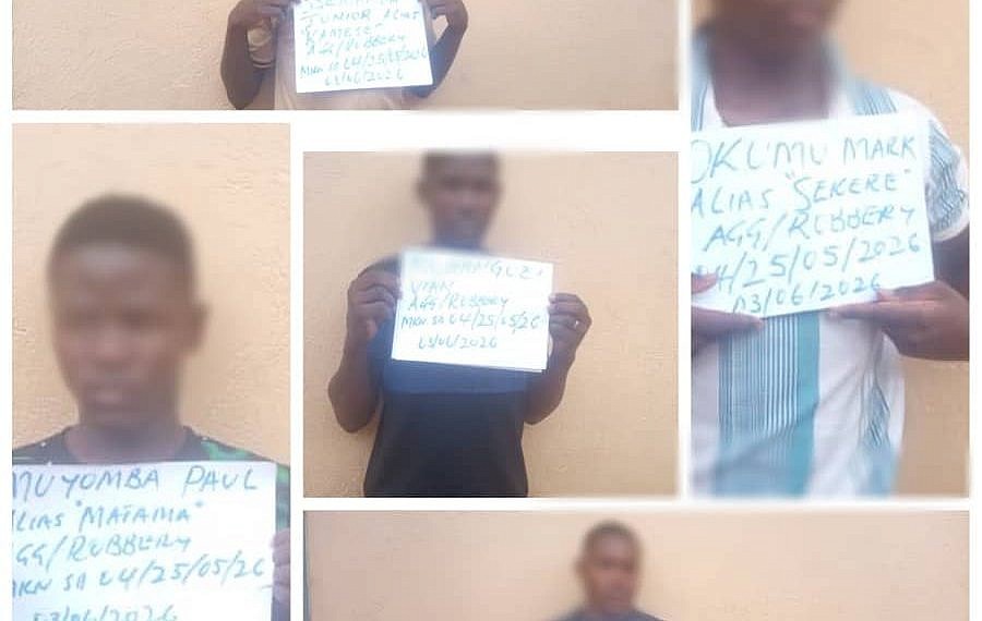 Police bust gang using pavers to rob residents in Mukono