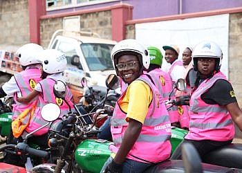 Female boda boda riders embrace road safety agenda in push for industry reform