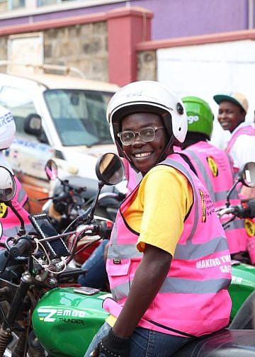 Female boda boda riders embrace road safety agenda in push for industry reform
