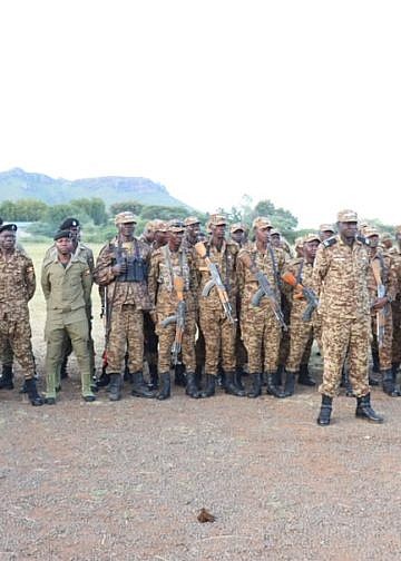 Army, Police boost operational readiness with 25km route march in Moroto