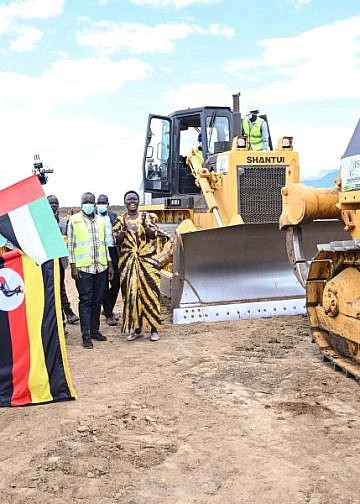 Museveni launches construction of Kidepo International Airport