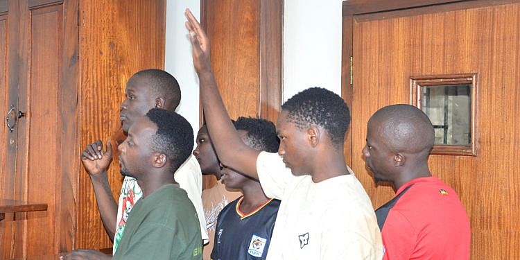 Six remanded over shs620m robbery at Centenary Bank in Kampala