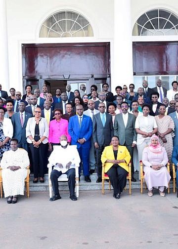 Museveni chairs first cabinet meeting as new gov’t starts 2026-31 work
