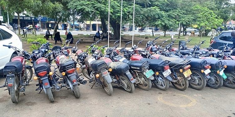 Police recover 27 suspected stolen motorcycles in Arua operation