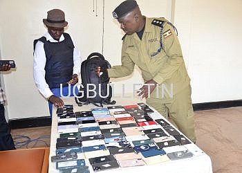 Over 140  stolen iphones recovered by Police in Kampala crackdown
