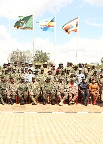 Officers urged to uphold values as UPDF passes out 337 graduates at Kaweweta