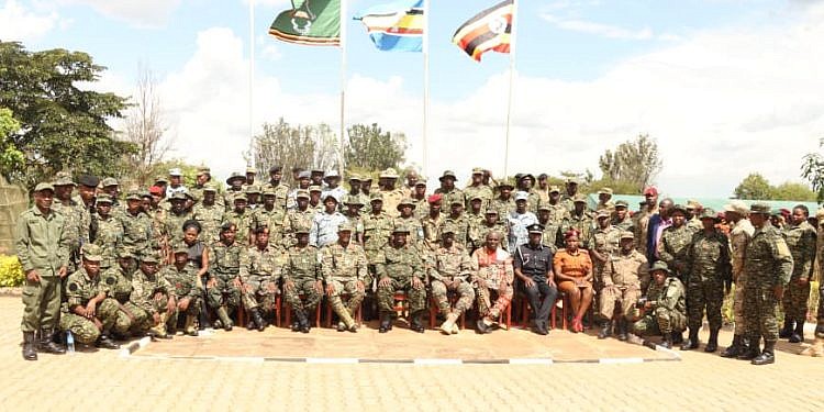 Officers urged to uphold values as UPDF passes out 337 graduates at Kaweweta