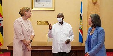 Museveni, Dutch Ambassador discuss boosting raw materials for animal feeds industry