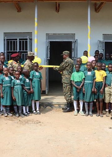 UPDF opens new army primary school in Ruhengyere, Kiruhura district