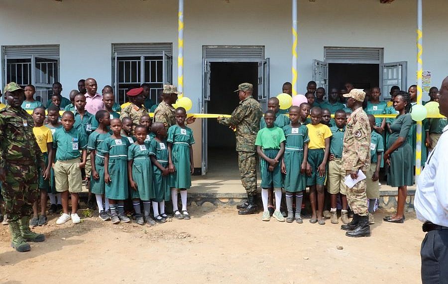 UPDF opens new army primary school in Ruhengyere, Kiruhura district