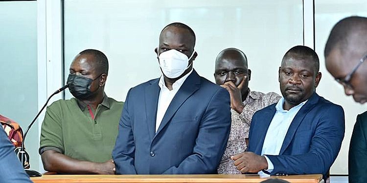 Obore, co-accused further remanded over corruption, money laundering at parliament