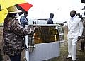 Museveni commissions NEC meat, beans processing plant in Gomba