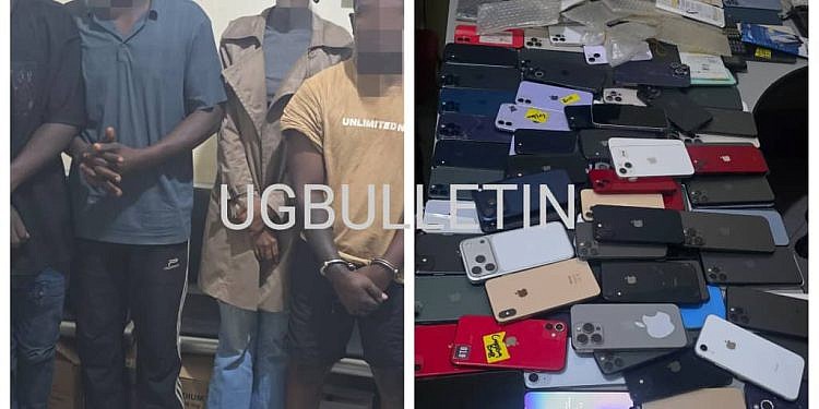 Officer’s stolen phone leads Police to recovery of 120 suspected stolen iPhones in Kampala