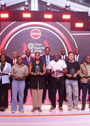 Absa honours 13 dealer partners at inaugural Titan Awards