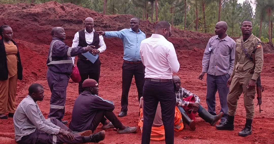 Kibaale CAO arrested for hiring out district bulldozer tractor to private company