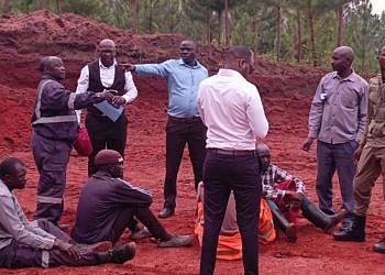 Kibaale CAO arrested for hiring out district bulldozer tractor to private company