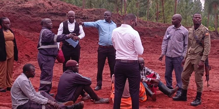 Kibaale CAO arrested for hiring out district bulldozer tractor to private company
