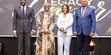 Ecobank Uganda honours outgoing board chair, director for leadership, governance
