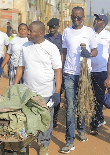 Uganda Baati leads manufacturers in National Cleaning Day exercise